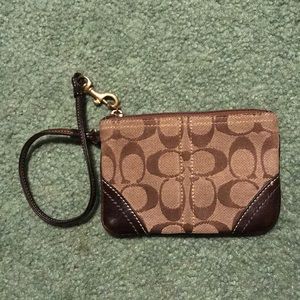 Coach wristlet (small)